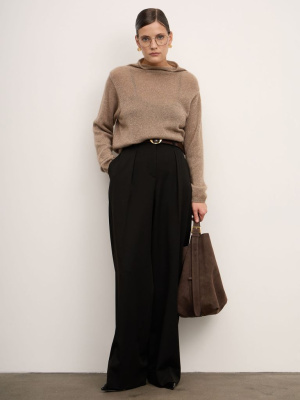 Джемпер из кашемира женский 08-24-200-0C капучино