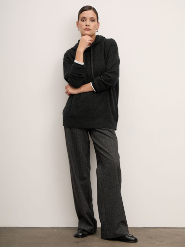 Джемпер из кашемира женский 01294 графит