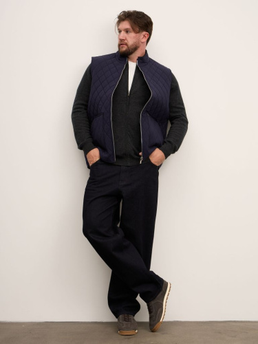 Жилет мужской утепленный из кашемира 58-21414-DC