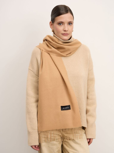Шарф из кашемира 12219n кэмел