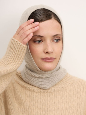 Балаклава из кашемира 15-24-900-0C серебристый