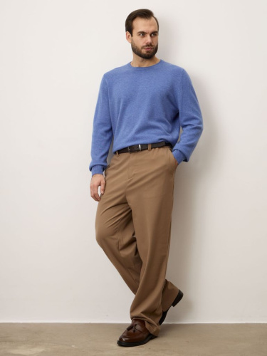 Джемпер из кашемира мужской 01-21-500-0C синий