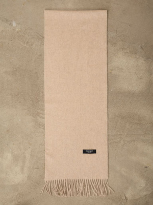 Шарф из кашемира 12219n бежевый