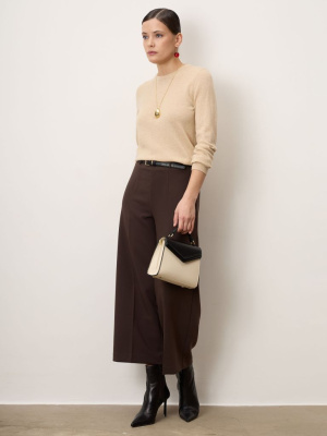 Джемпер из кашемира женский 01-21-001-0C бежевый