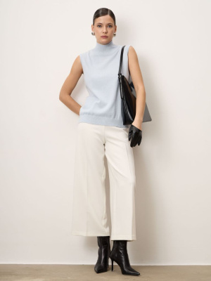 Джемпер женский из кашемира 6051 аквамарин