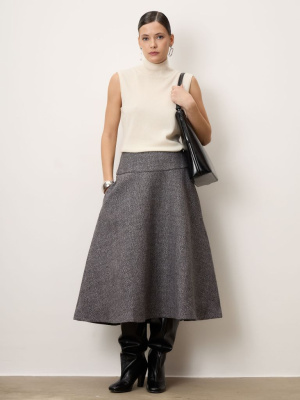 Джемпер женский из кашемира 6051 кремовый