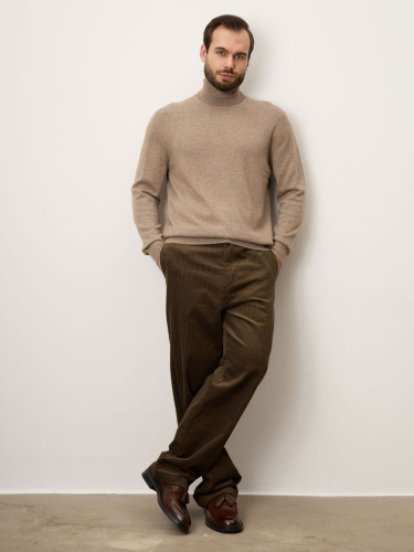 Водолазка мужская из кашемира 5031 капучино