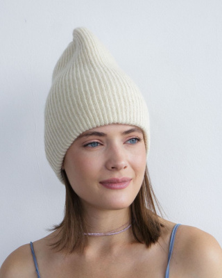 Шапка двойная из шерсти яка 0632