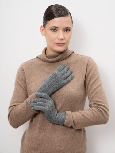Перчатки из кашемира ULKos графит