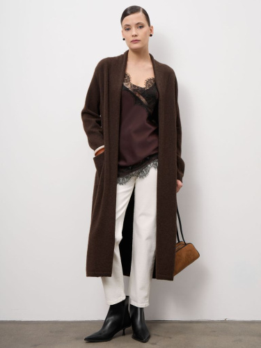 Кардиган из пуха яка женский 08162 ТК