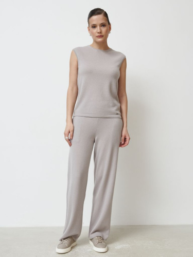 Брюки из кашемира 05122 лунные