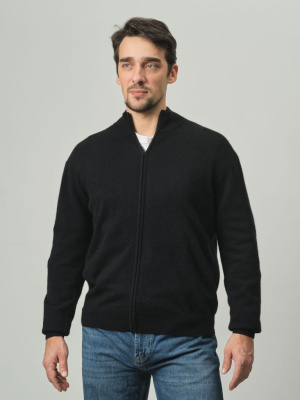 Джемпер мужской из пуха яка 4003 черный