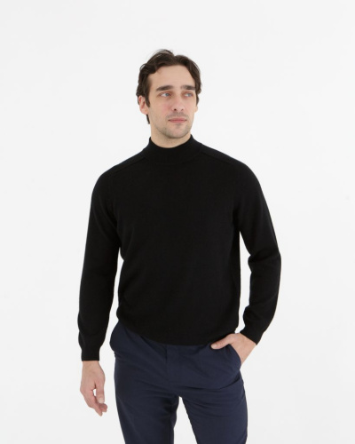 Джемпер из пуха яка 12186 черный