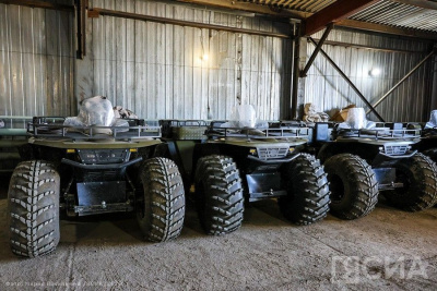 Якутия продолжит поставку квадроциклов «Сокол» в зону СВО / Саина Титова   