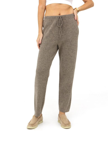 Брюки из пуха яка 05096 серые