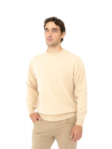 Джемпер из шерсти 12M02004 бежевый