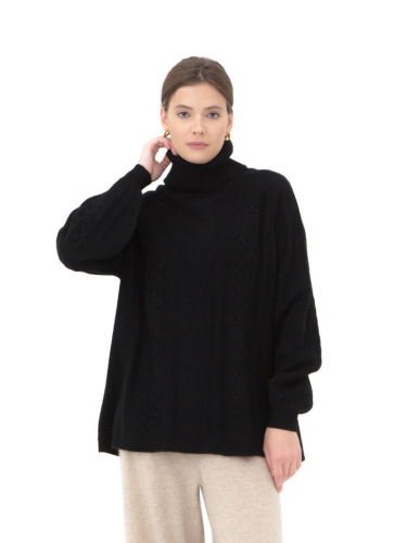 Свитер из пуха яка 5056 черный