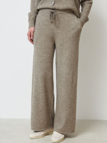 Брюки из пуха яка 05128 серые