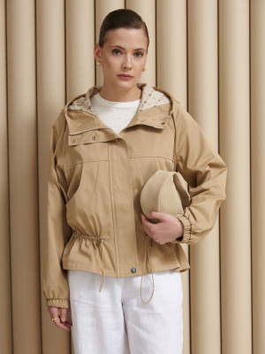 Ветровка женская 1-41026-918 бежевая
