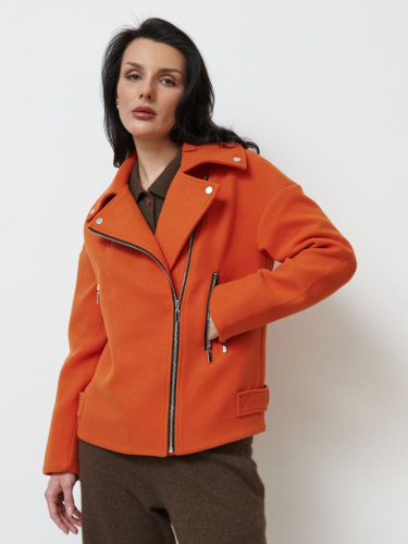 Пальто женское 1-4103/1-0364 апельсин
