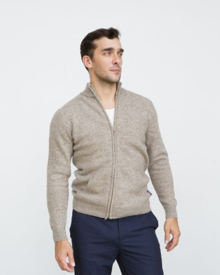 Кофта из 100% шерсти BS серая