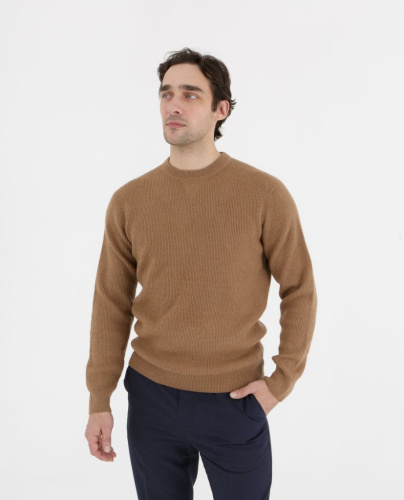 Джемпер из верблюжьей шерсти 01248 рыжий