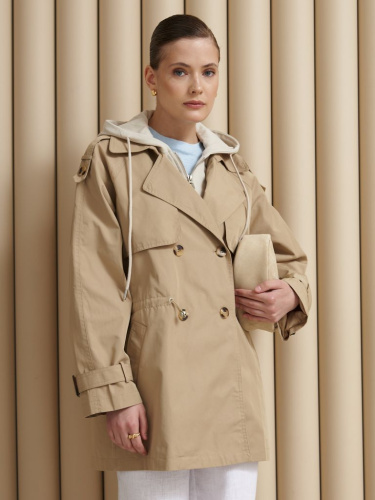 Ветровка женская 2-41027-919 бежевая