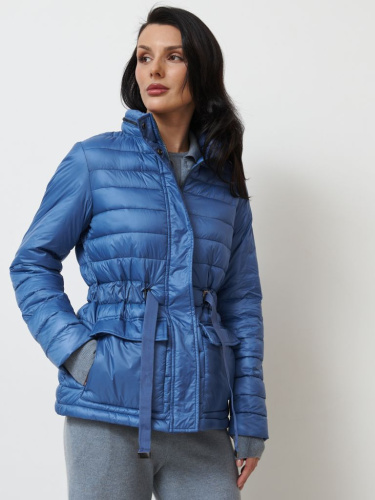 Куртка женская 1У-41010-902 серо-голубая