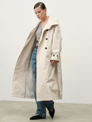 Плащ женский 1-51010-9711 молочный