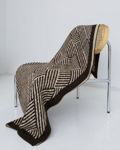 Плед из кашемира и пуха яка 39006