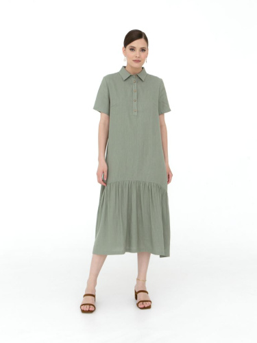 Платье женское КЛ-7521-ИЛ23 фисташковый