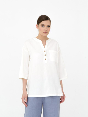 Рубашка 2300-1420-02 молочная