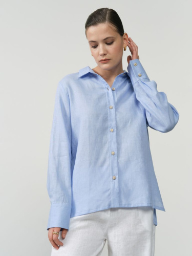 Жакет из льна Ж148ТВ цикорий