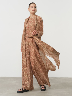 Жакет-кимоно длинный из лиоцелла 42211311