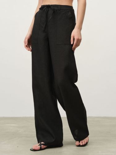 Брюки женские КЛ-8002-ИЛ24 черные