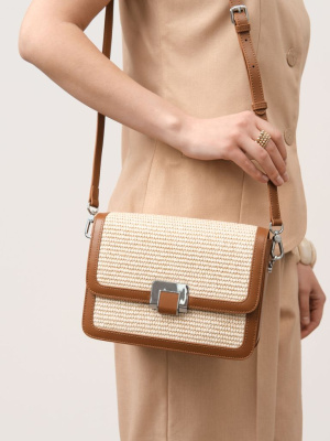 Сумка из натуральной кожи Dafna рыжая