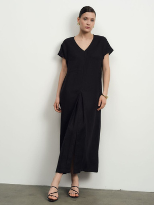 Платье женское 52114-ПЛ чёрное