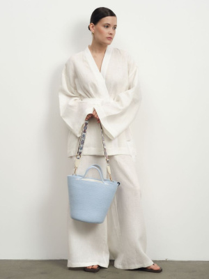 Сумка из джута Andrea голубая