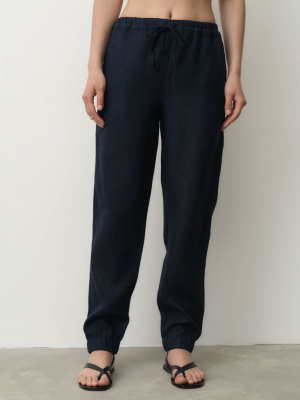 Брюки женские КЛ-7745-ИЛ23 темно-синие