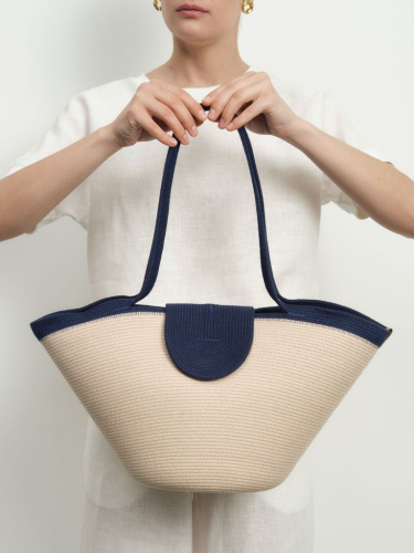 Сумка из джута Ameli синяя