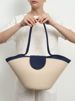 Сумка из джута Ameli синяя