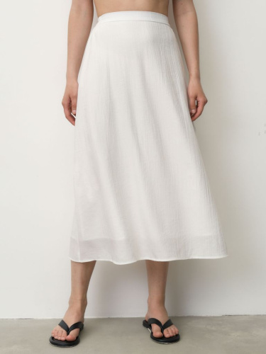 Юбка из вискозы 8011946 белая