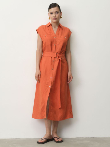 Платье женское С-52038-ПЛ-3024 терракотовое