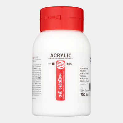 Акрил "Art Creation" 750 мл Белила титановые