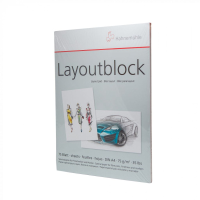 Альбом для эскизов для комиксов и иллюстраций Hahnemuhle "Layout" A4 75 л 75 г