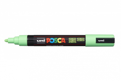 Маркер UNI "POSCA" PC-5M, 1,8-2,5 мм, наконечник пулевидный, цвет салатовый