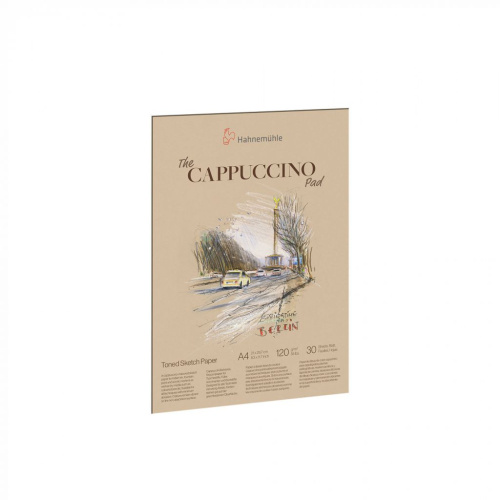 Альбом-склейка для набросков Hahnem?hle "The Cappuccino Pad" A4 30 л 120 г, светло-коричневый