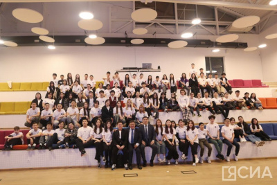 Анатолий Семенов встретился со школьниками в Малой академии наук / Майя Гоголева   