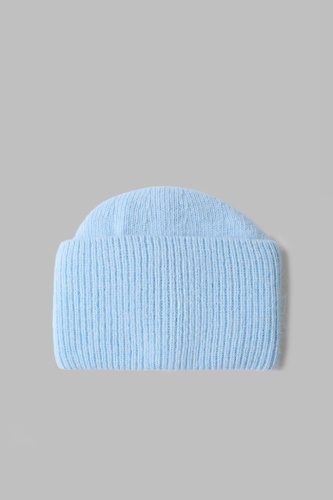 Шапка с ангорой и шерстью