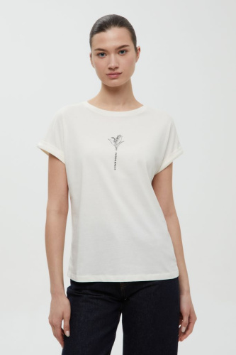 Футболка с круглым вырезом